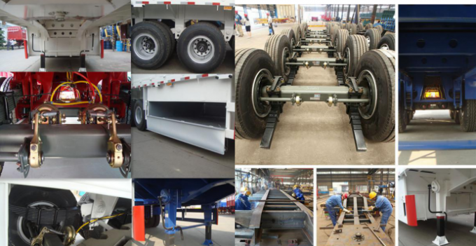 Тип Типпер трейлера самосвала трейлер 2 цапф у семи