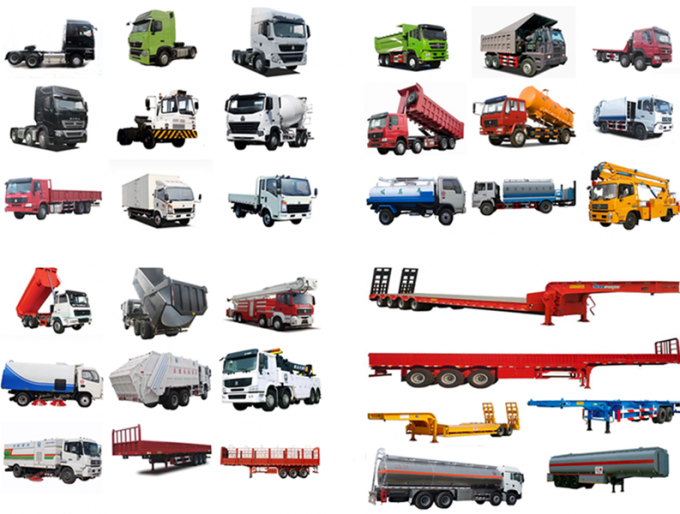 반 SINOTRUK Huawin V 모양 황산 수송 탄소 강철 탱크 트레일러 12 바퀴