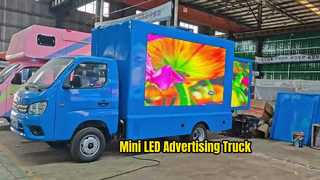 FOTON Mobile LED Screen Truck | Compact Advertising Vehicle for Business Promotion