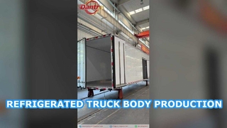 How Refrigerated Truck Bodies Are Made | Insulated Box Production